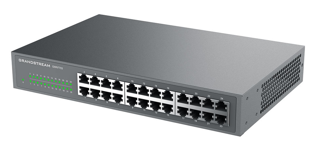 Switch 24 cổng Gigabit Grandstream GWN7703